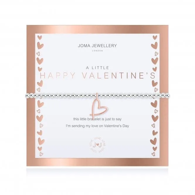 A Little Happy Valentine's 17.5cm Stretch Bracelet 4326