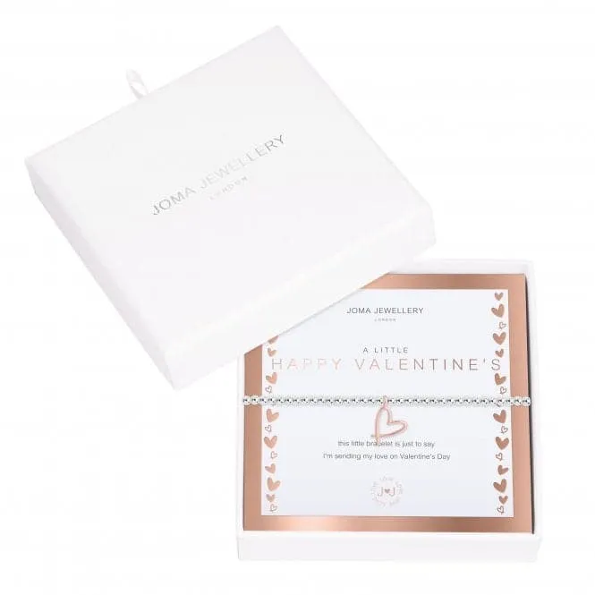 A Little Happy Valentine's 17.5cm Stretch Bracelet 4326