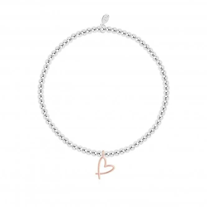 A Little Happy Valentine's 17.5cm Stretch Bracelet 4326