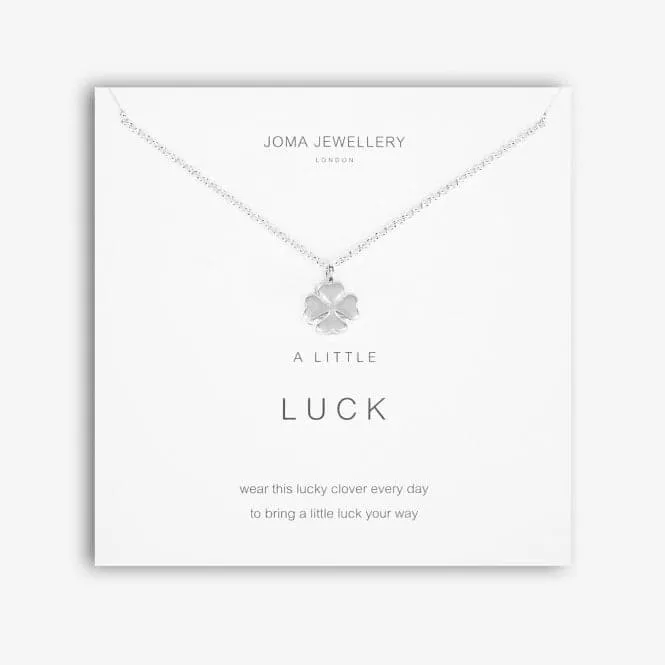 A Little Luck Silver 46cm   5cm Extender Necklace 5282