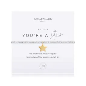 A Little You're A Star Silver Bracelet 17.5cm Bracelet 4084