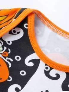 Baby Halloween Pumpkin Tutu Onesie