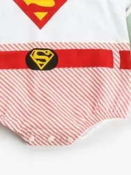 Baby Superwoman-Inspired onesie with Matching Hat