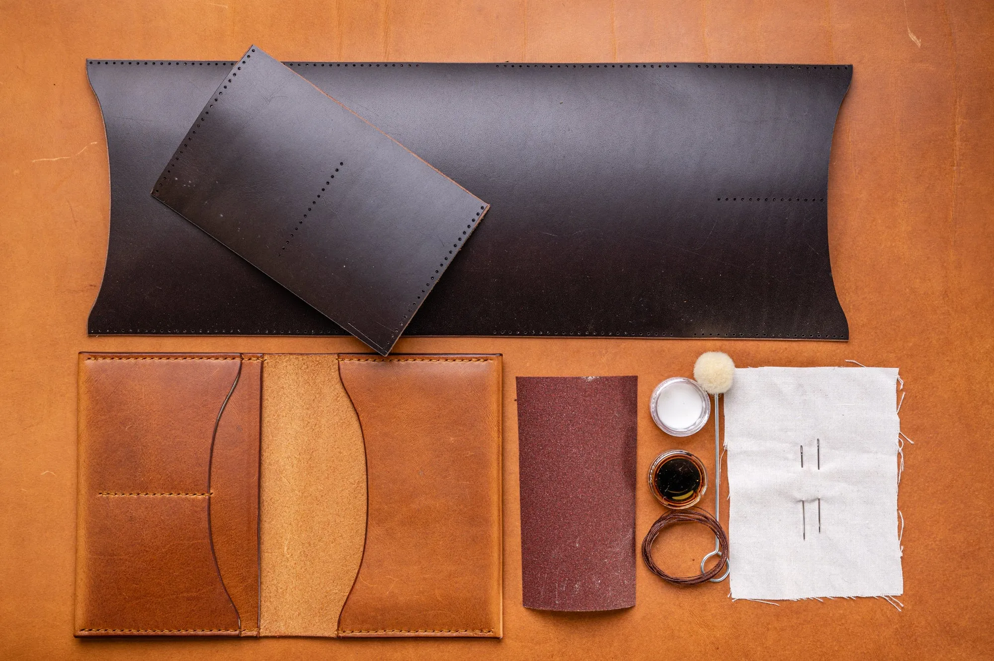 Be The Maker: Passport Cover Premium DIY Leathercraft Kit