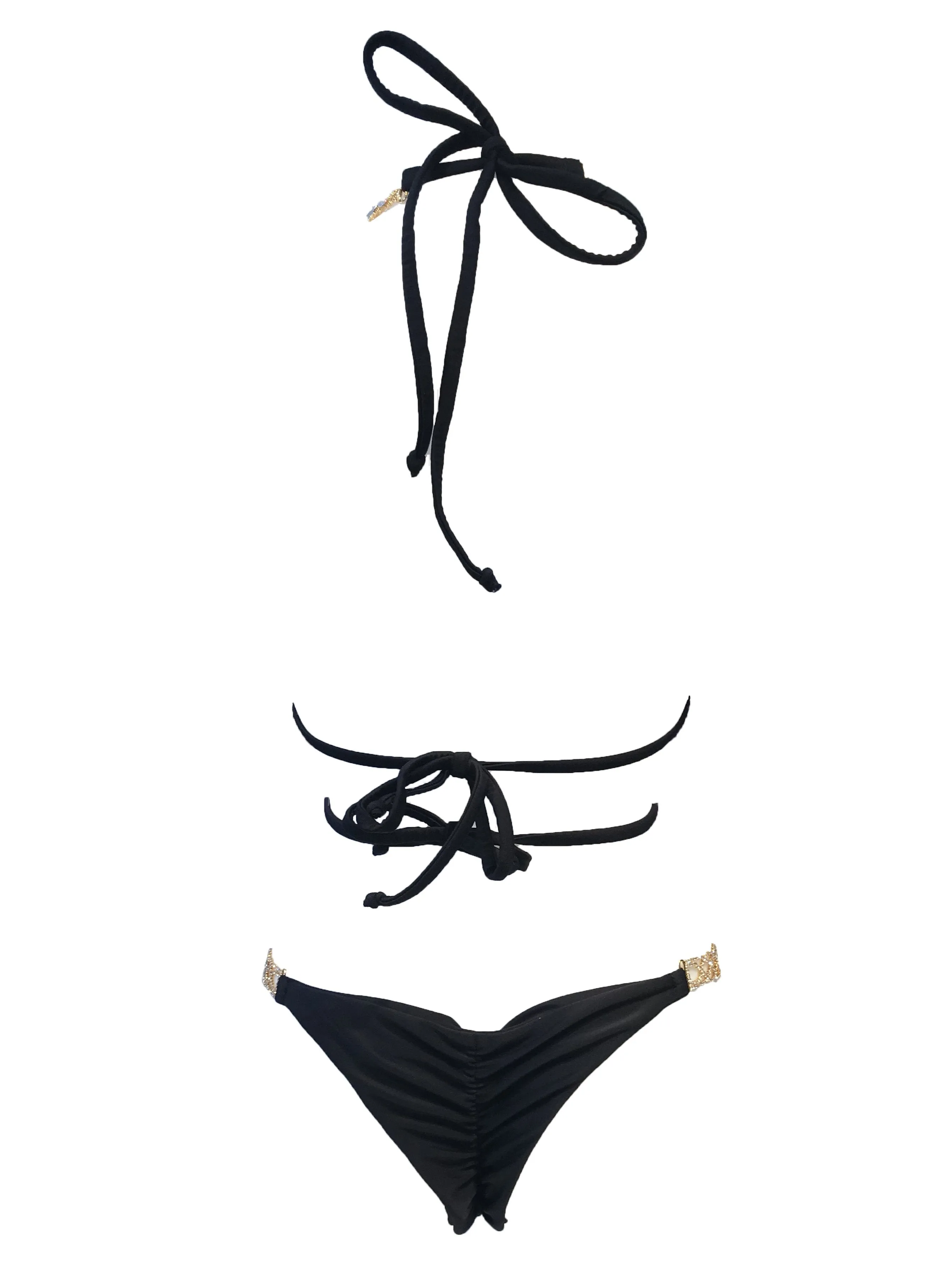 Black Athena Triangle Top & Tango Bottom