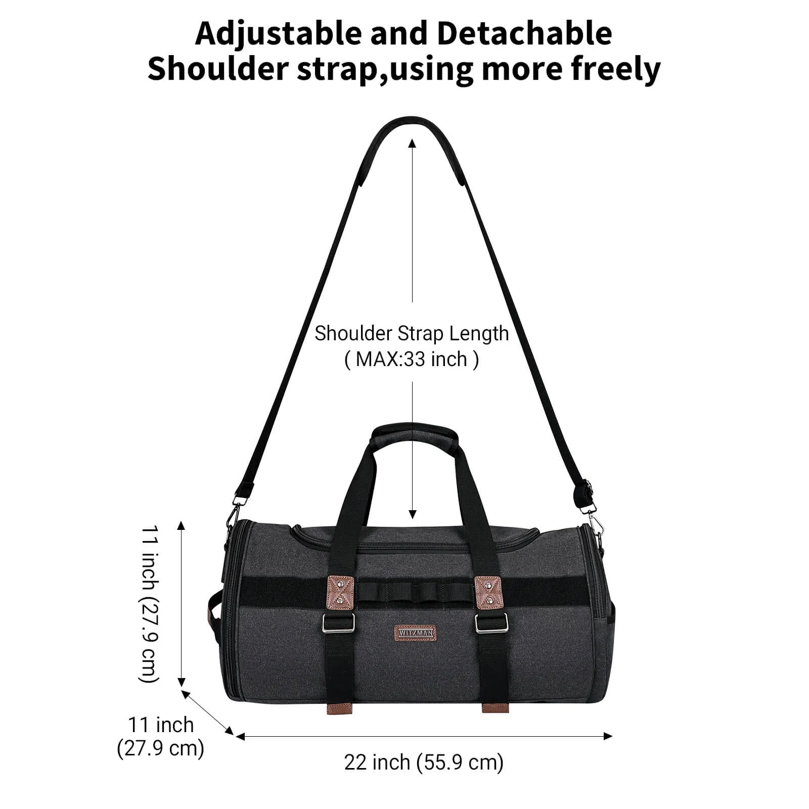 Canvas Large Travel Duffel Bags Tote Bag