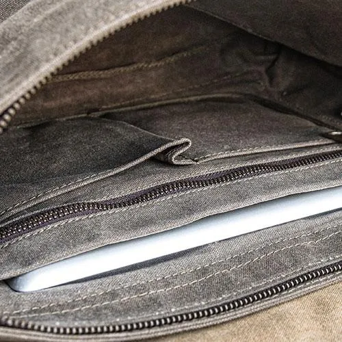 Canvas Mens Cool Small Messenger Bag iPad Bag Chest Bag Bike Bag Cycling Bag for men