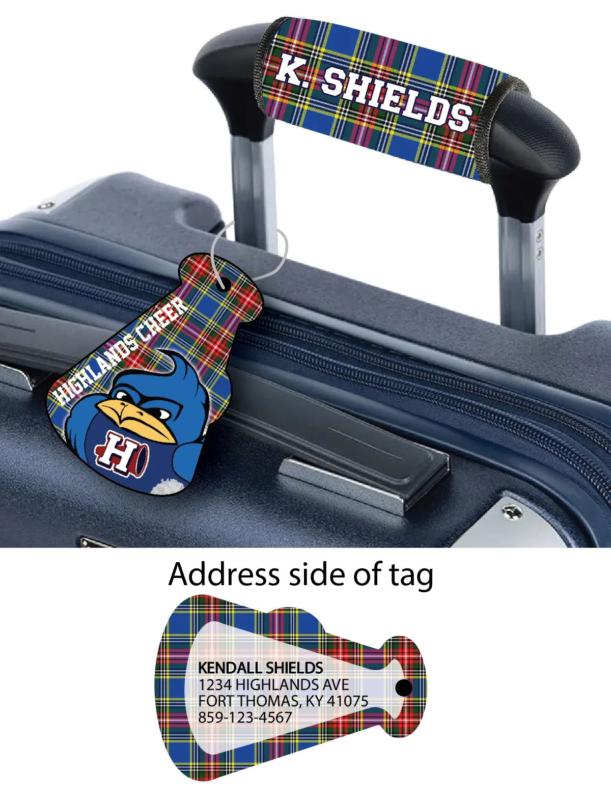 Cheer Bag Tags