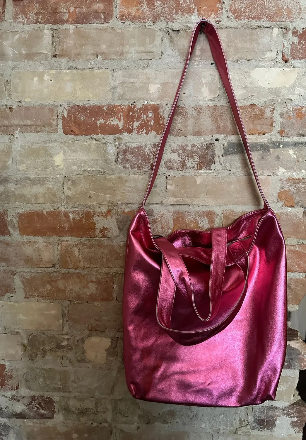 CHRISTIAN PEAU - 2-way Tote in Pink