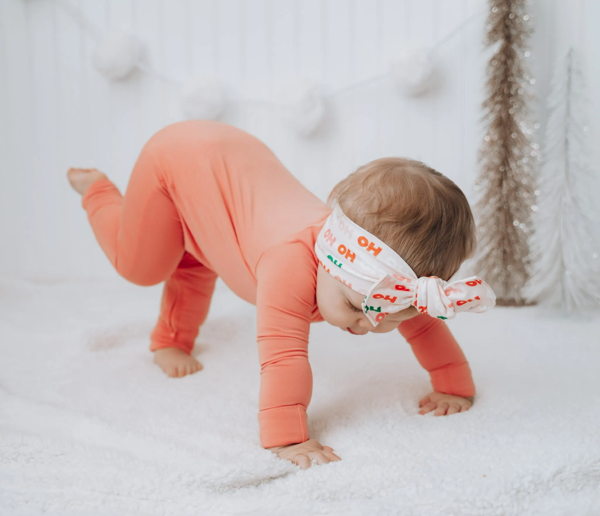 Coral Dream Romper