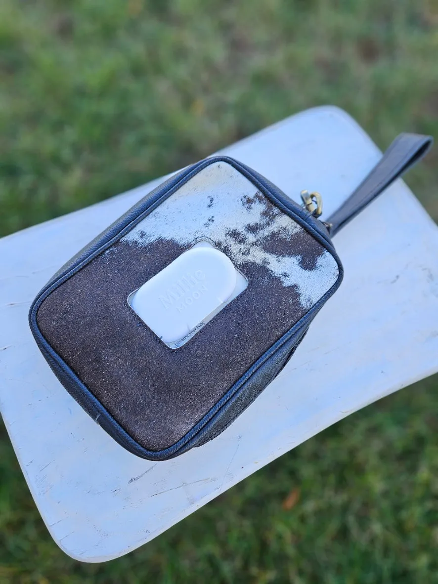 Cowhide Wipes Case