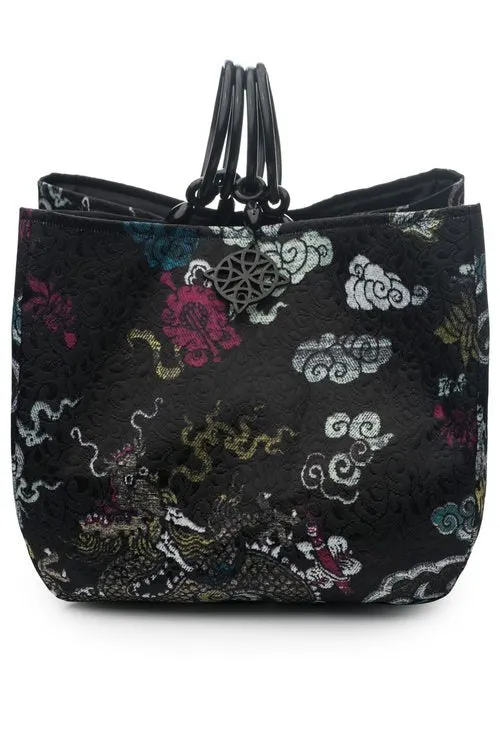 Dragon Jacquard Small Bag
