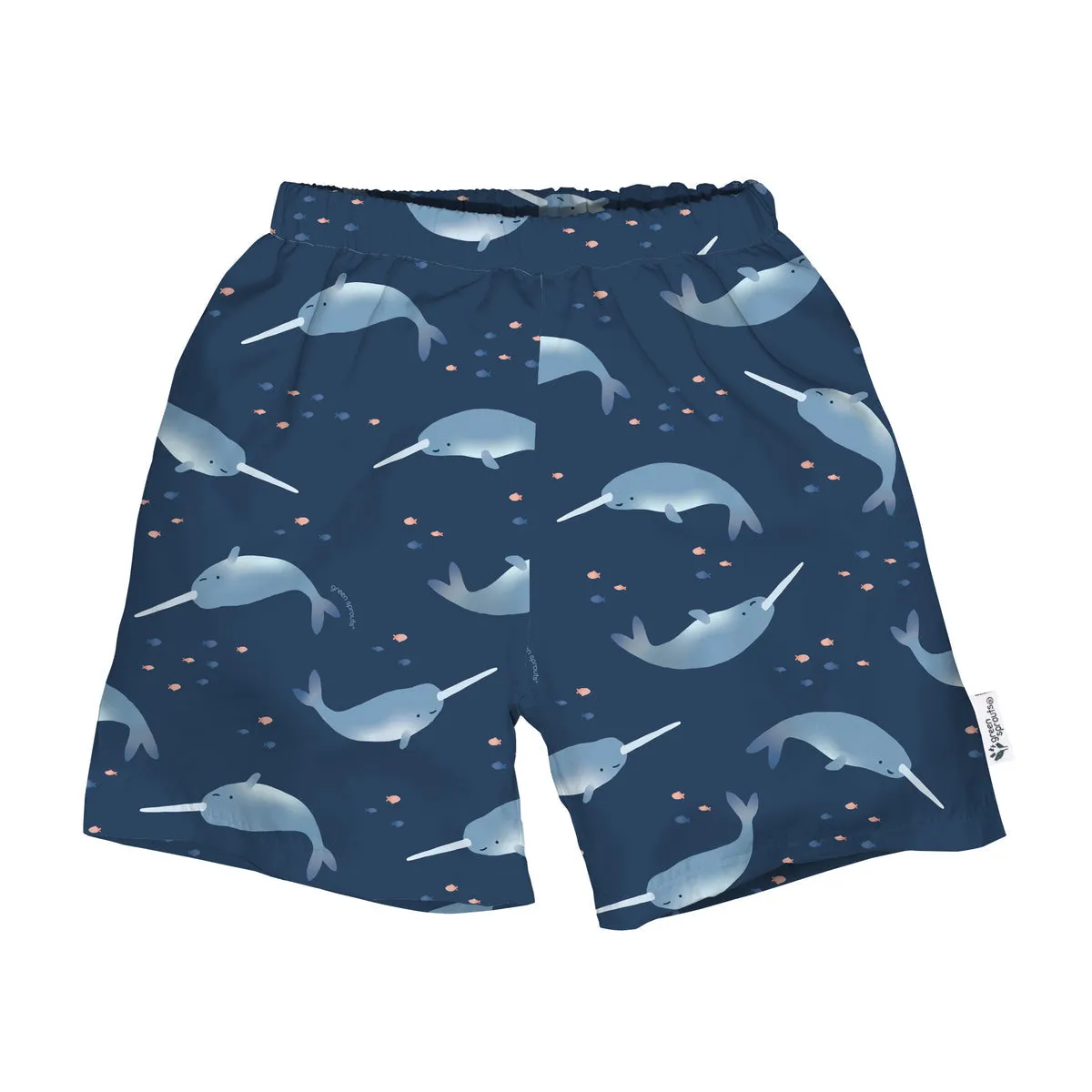 Eco Swim Trunks with Built-in Diaper