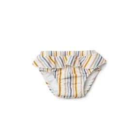 Elise Baby Girl Swim Pants - Stripe: Multi