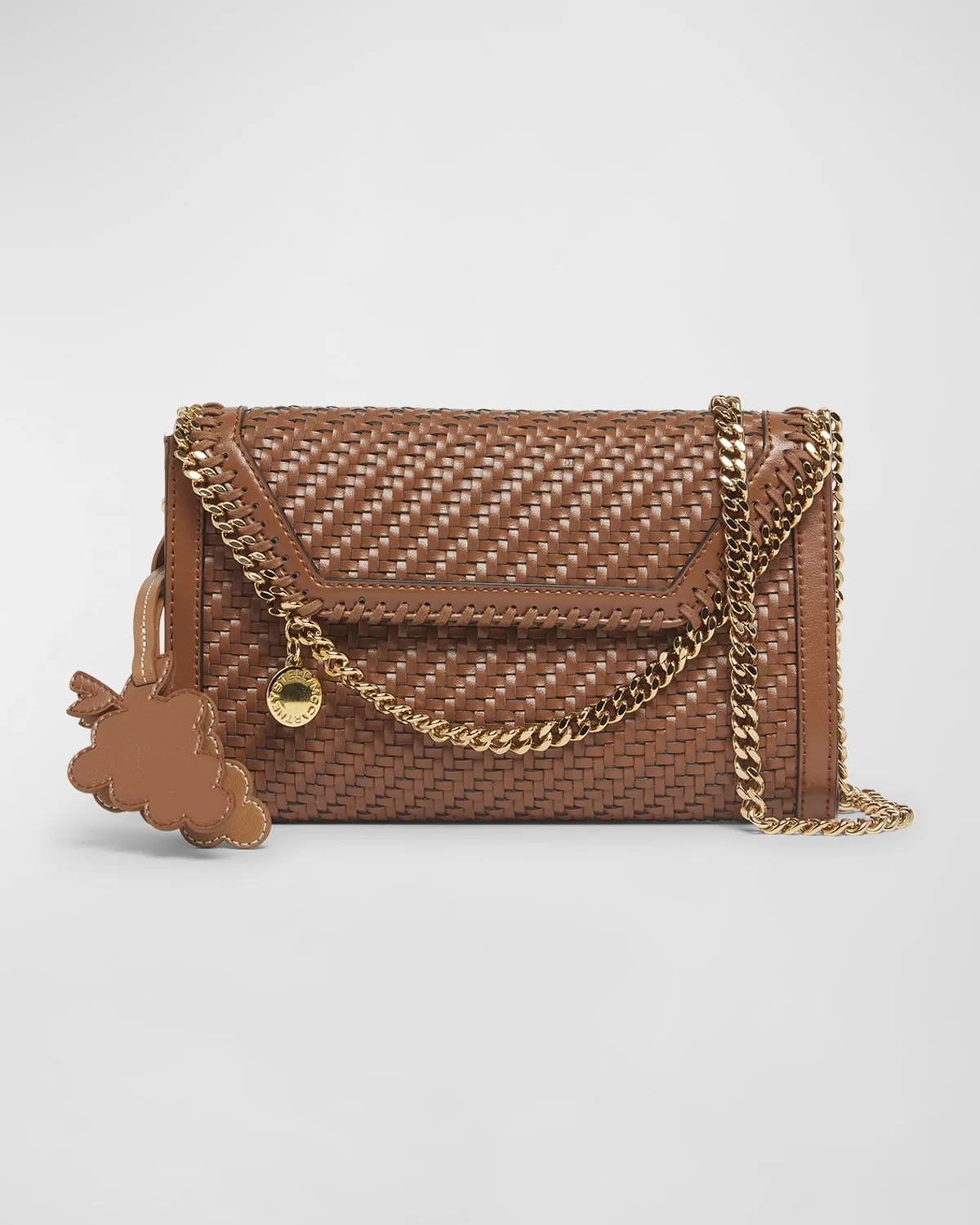 Falabella Mini Eco Woven Crossbody Bag