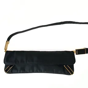 Fendi Fendi vintage baguette in nylon and snakeskin - '10s