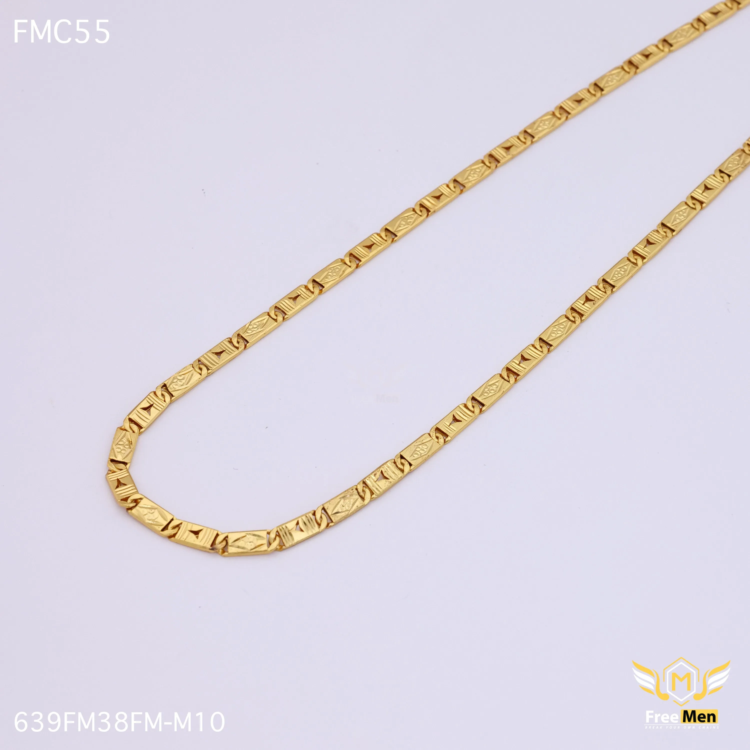 Freemen Elegant Nice Nawabi Diamond Design Chain IGP - FMC55