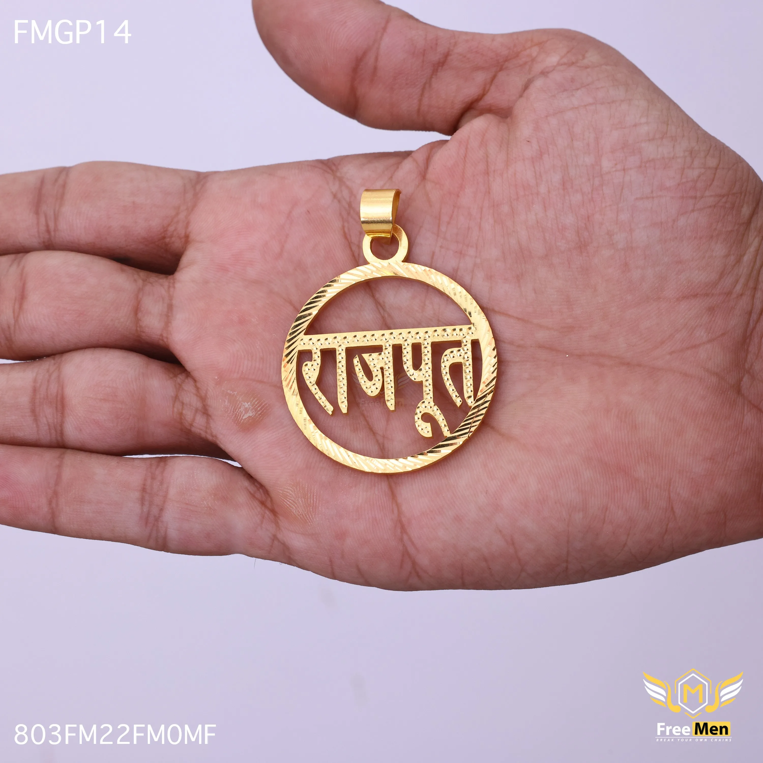 Freemen Emperor RAJPUT Pendant For Men - FMGP14