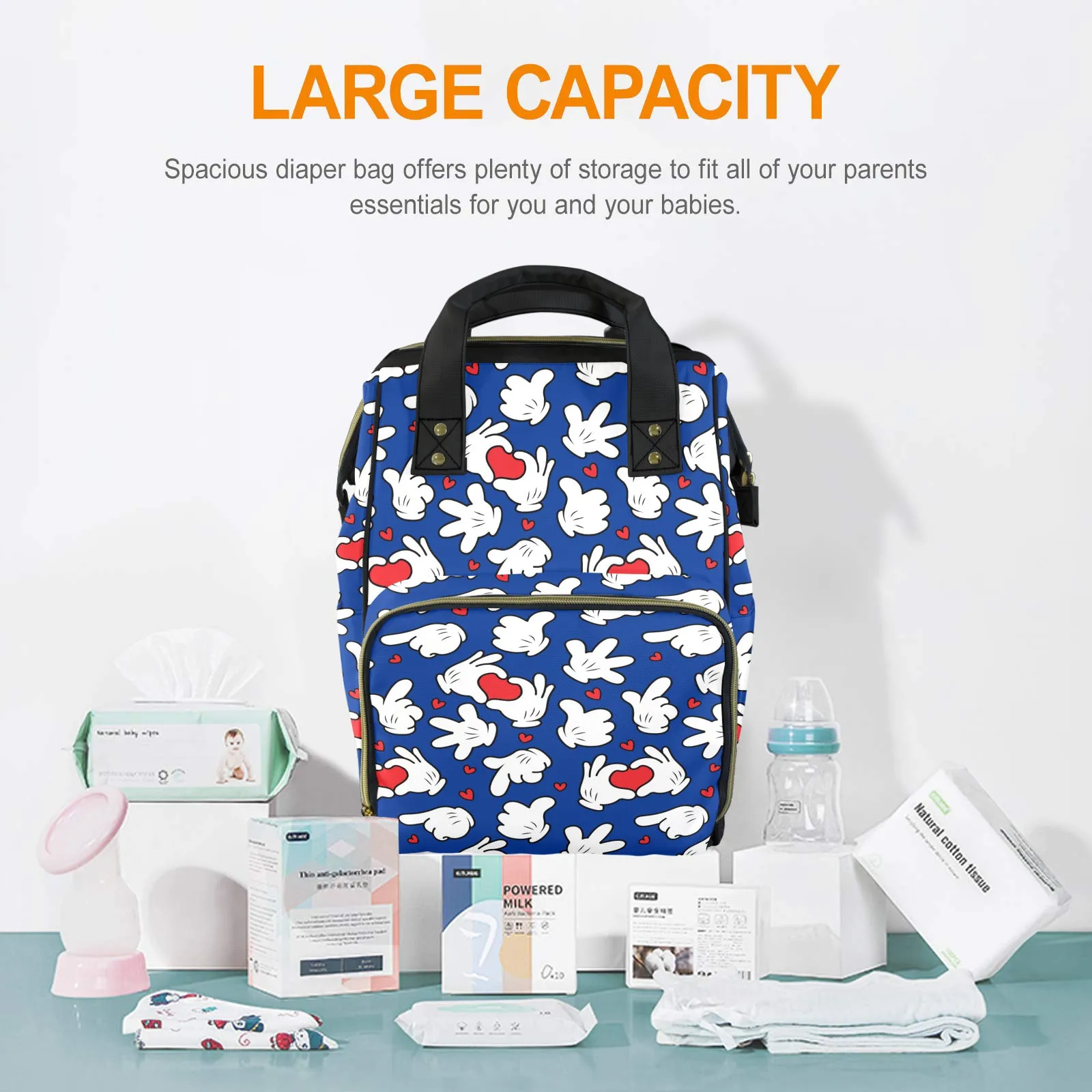 Happy Hands Multi-Function Diaper Bag