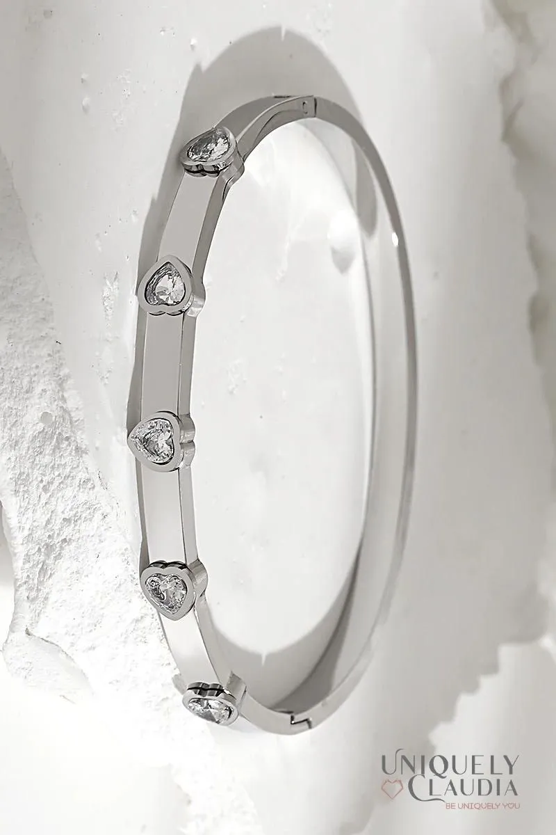 Heart Stations Stainless Steel Cuff