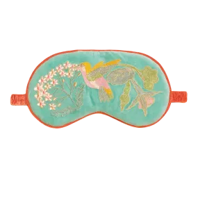 Hummingbird Velvet Eye Mask