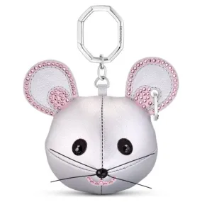 Icons Stainless Steel Multicoloured Mouse Keyring 5650129