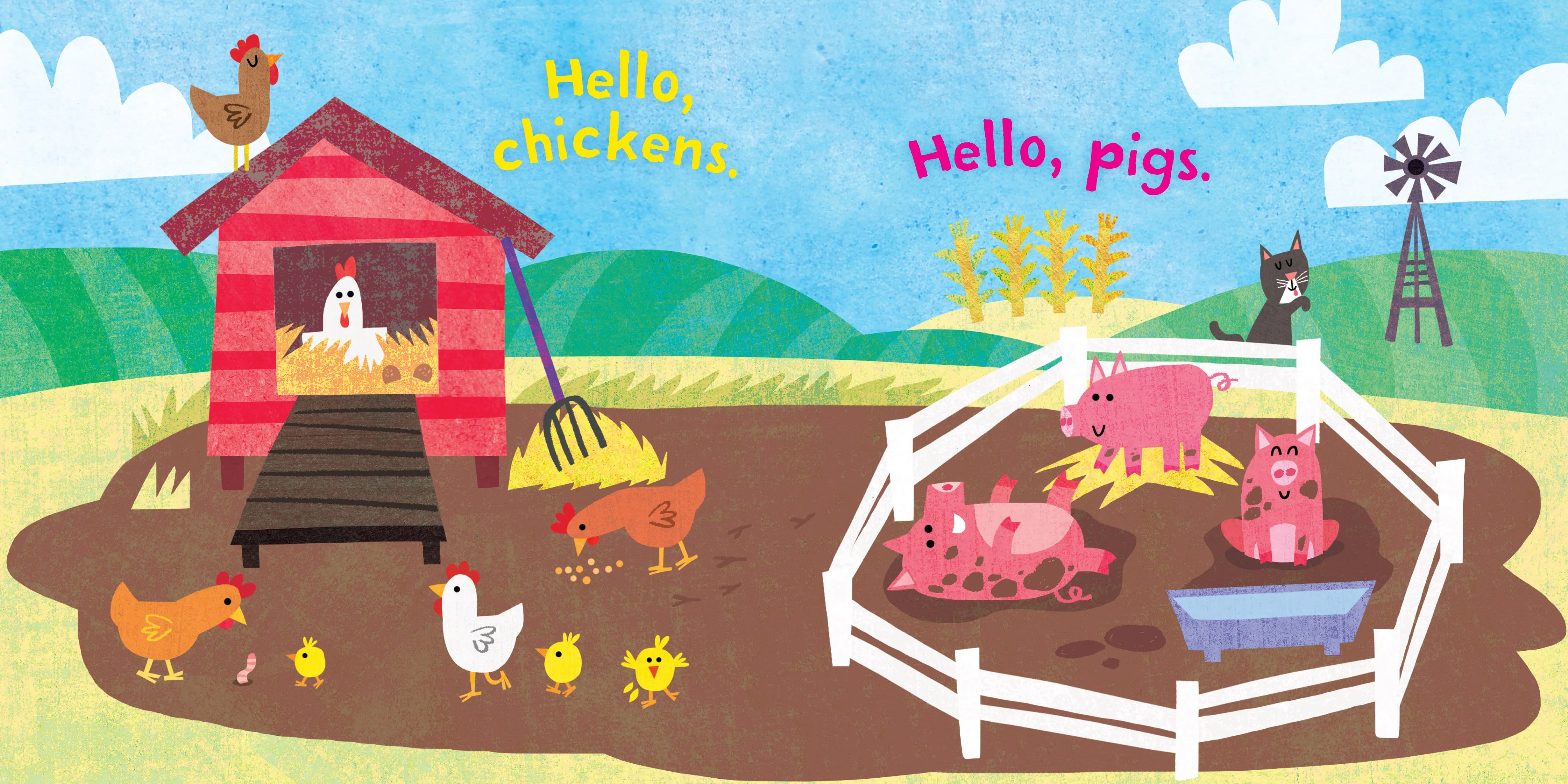 Indestructibles: Hello, Farm! Book