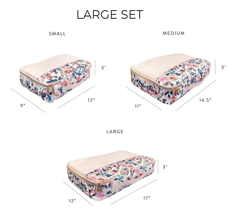 Itzy Ritzy Pack Like A Boss Packing Cubes