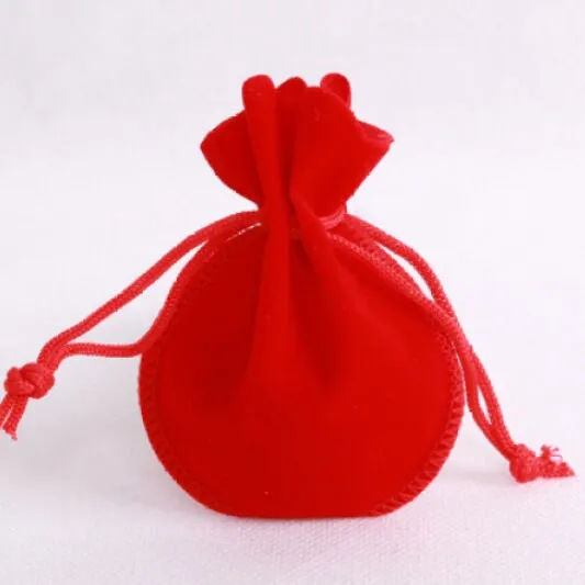 Jewelry Pouch - Velvet Drawstring Pouch - Drawstring Bag - Jewelry Bag With Logo - Jewellery Flannel Pouch Packaging Bulk - Gift Bag