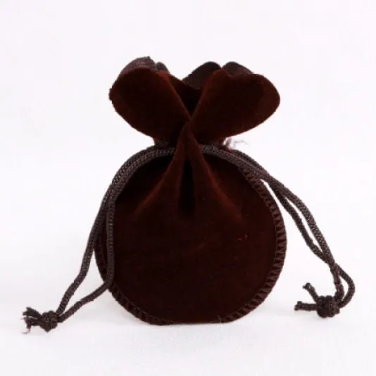 Jewelry Pouch - Velvet Drawstring Pouch - Drawstring Bag - Jewelry Bag With Logo - Jewellery Flannel Pouch Packaging Bulk - Gift Bag