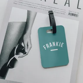 Kids Luggage Tag | Teal
