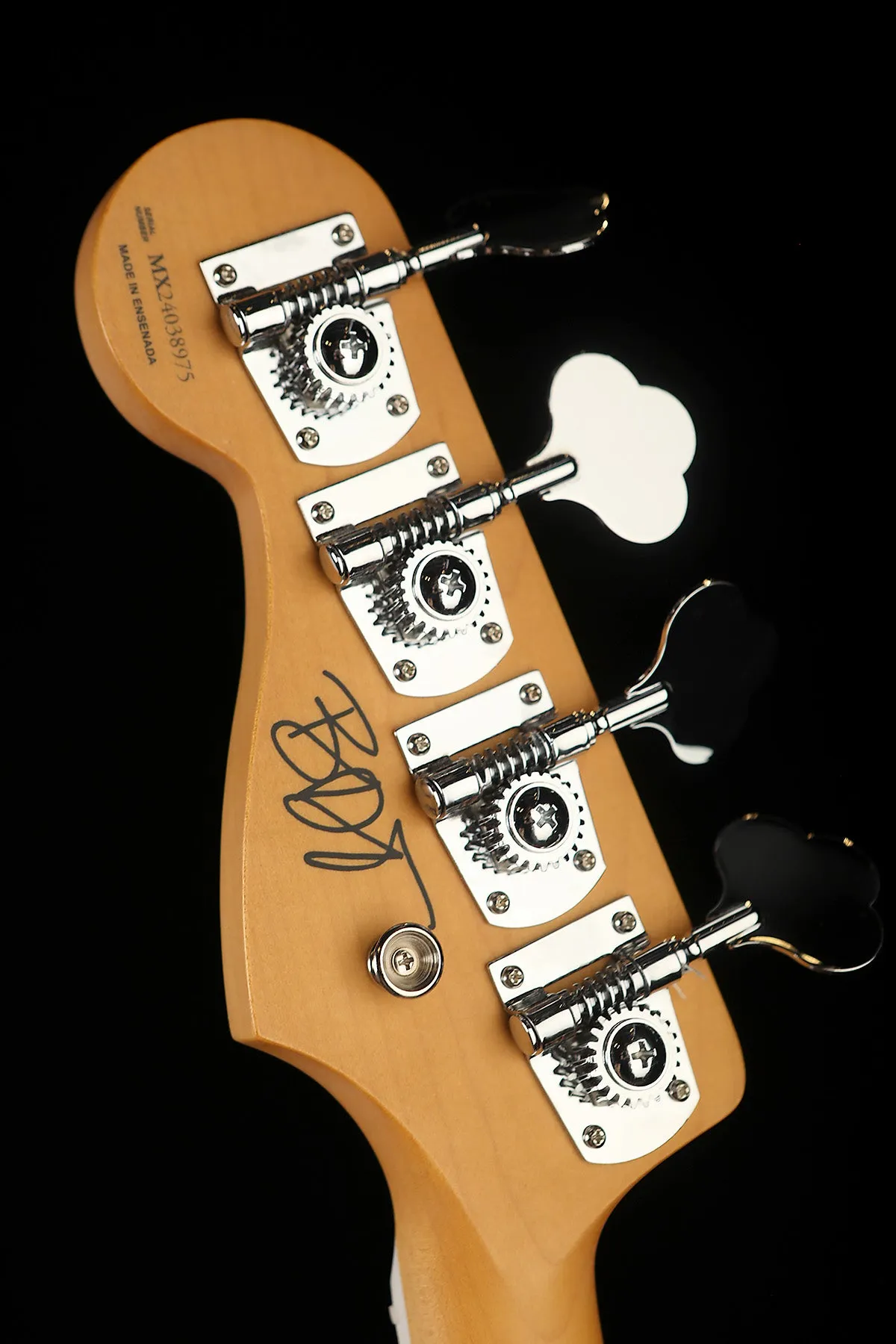 Limited Edition Player Plus X Blu DeTiger Jazz Bass