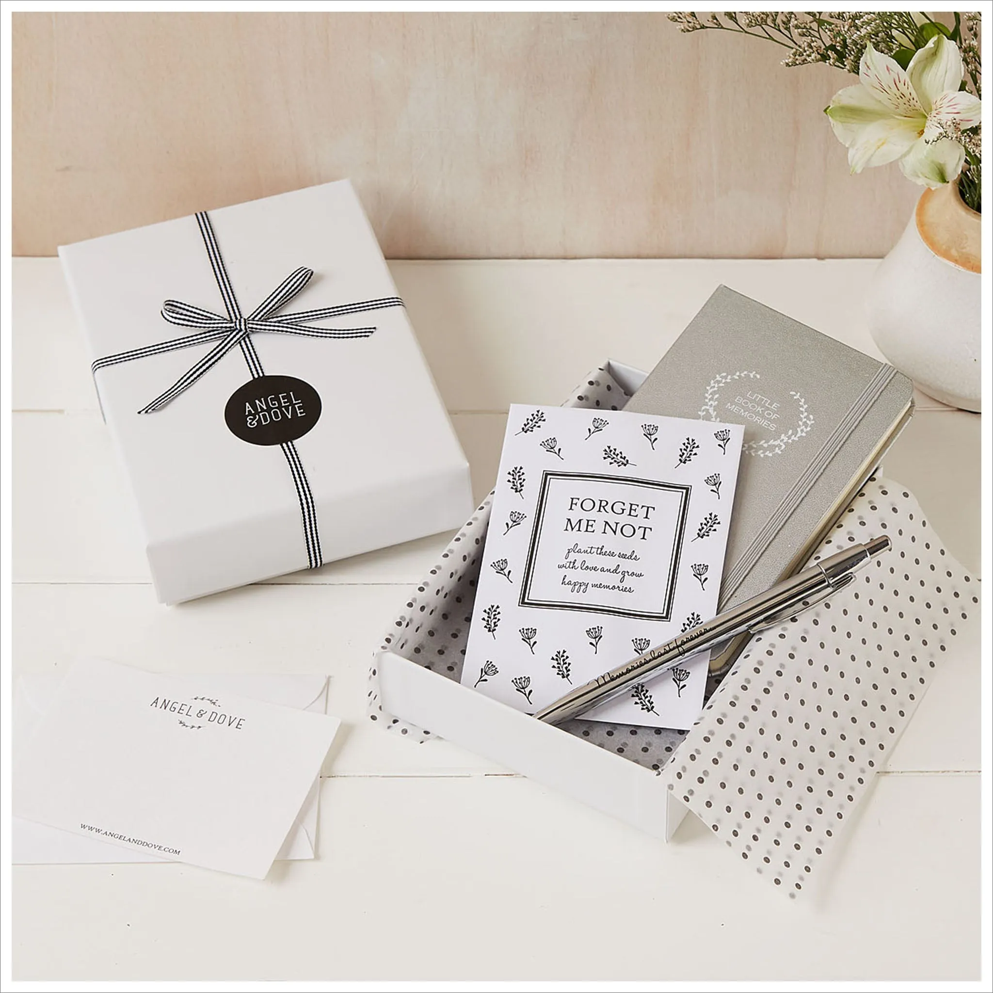 'Little Book of Memories' Sympathy Gift with Luxury Gift Box & Bag