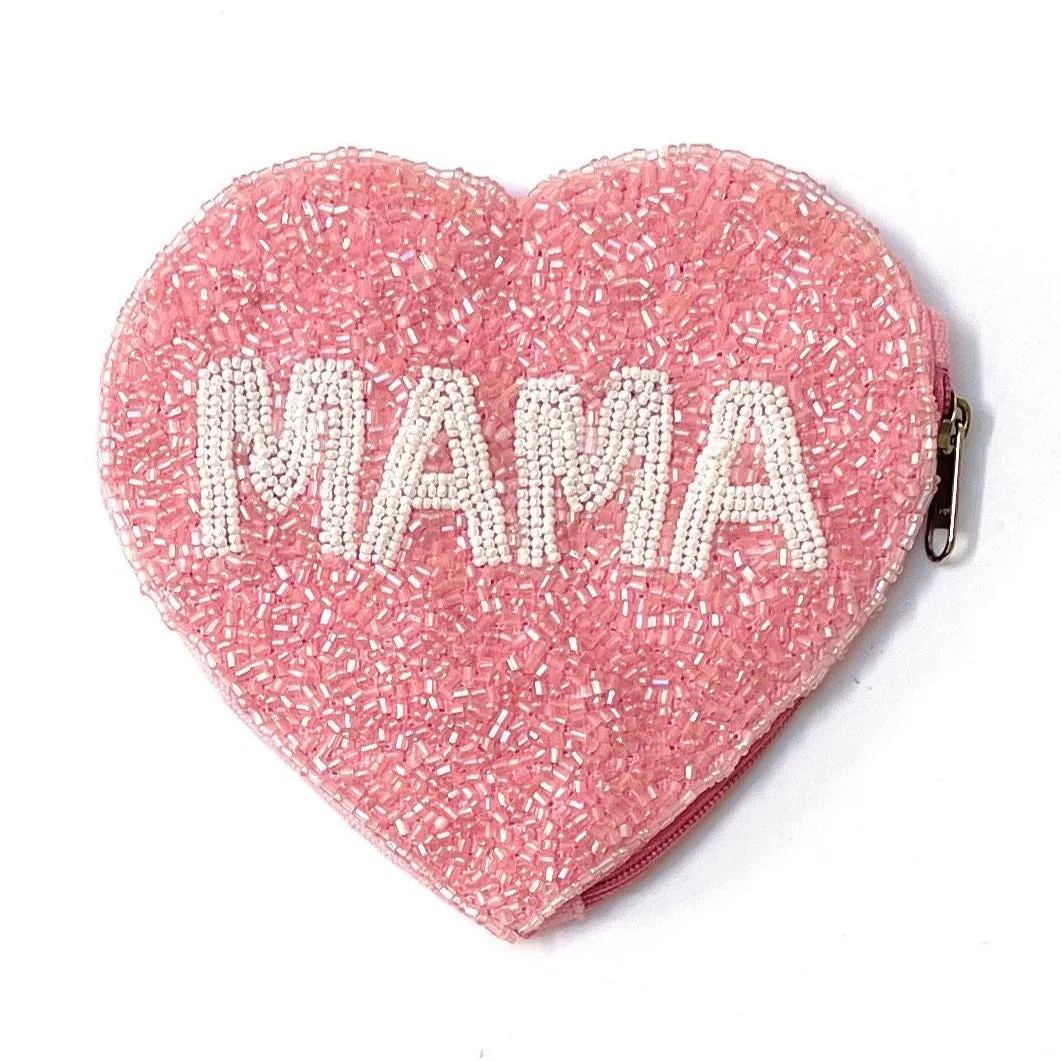 MAMA Pink Coin Purse