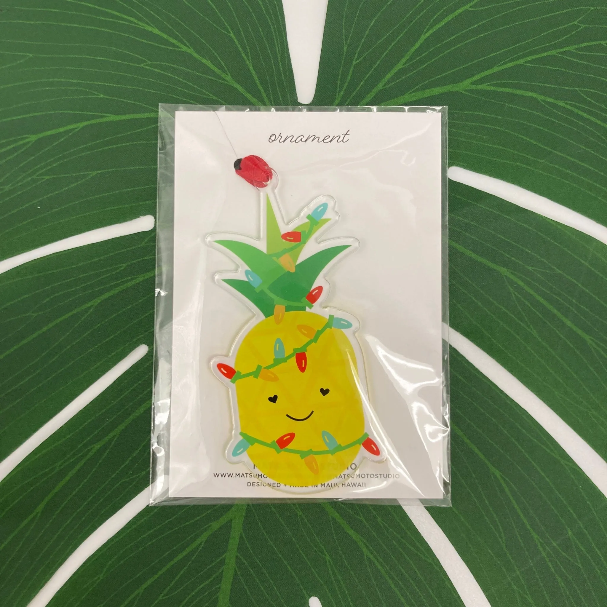 Matsumoto Studio Aloha Christmas Pineapple Set