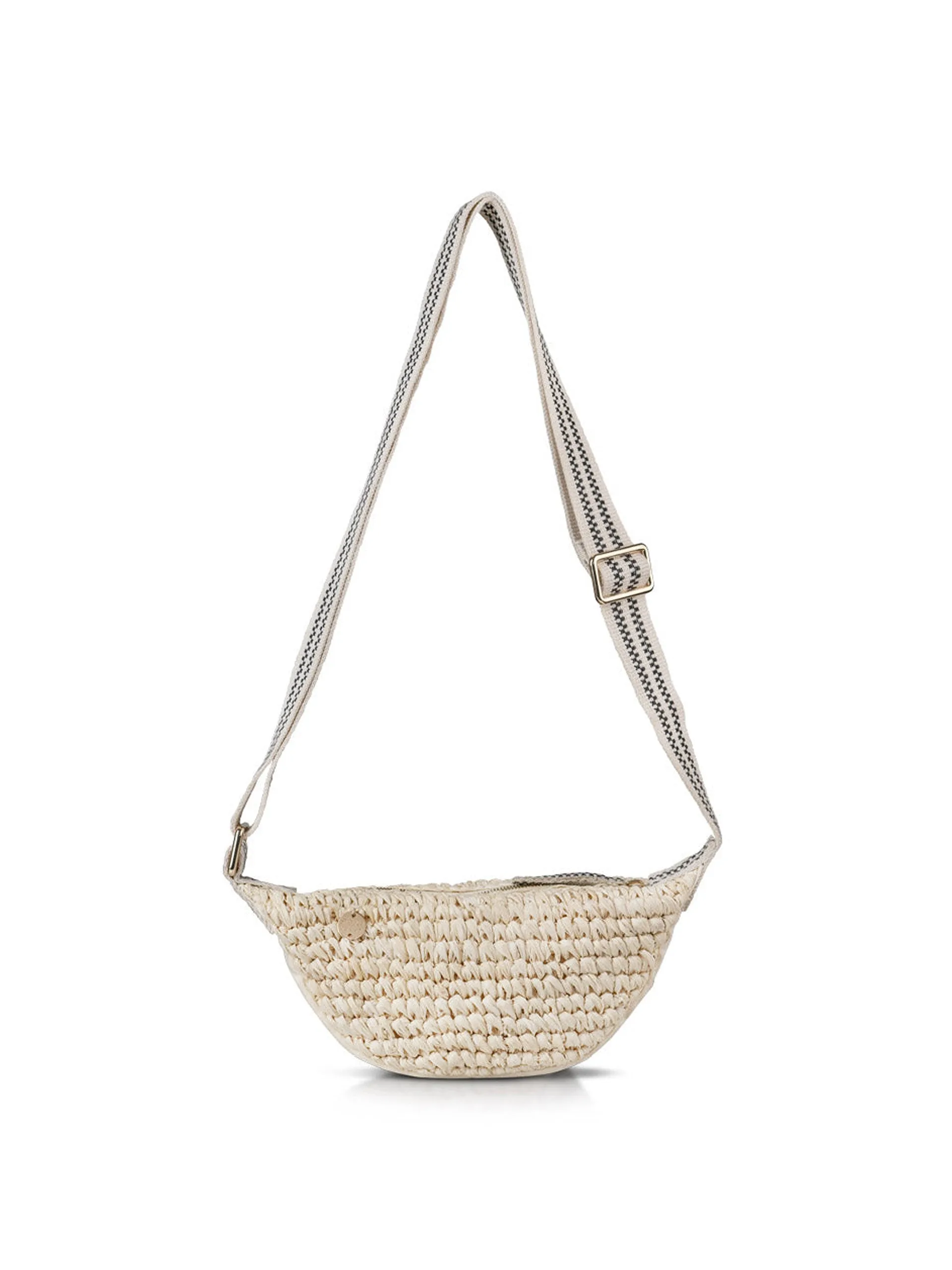Medewi raffia sling bag