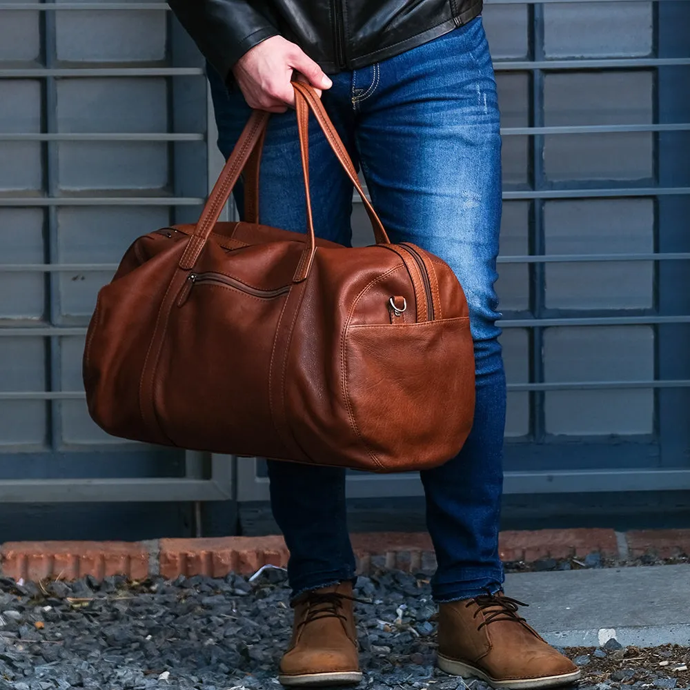 Military Style Duffel, Copper Brown