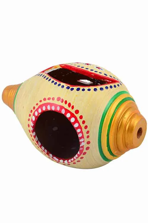Multicolored Terracotta Tea Light Candle Holder