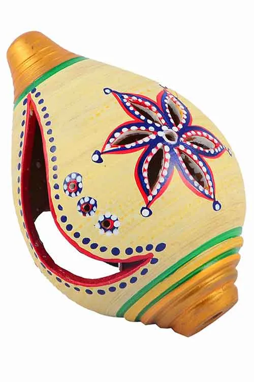 Multicolored Terracotta Tea Light Candle Holder