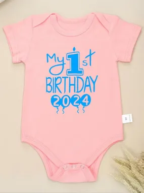 My 1st Birthday Baby Onesie - Adorable Bodysuit for Boys and Girls