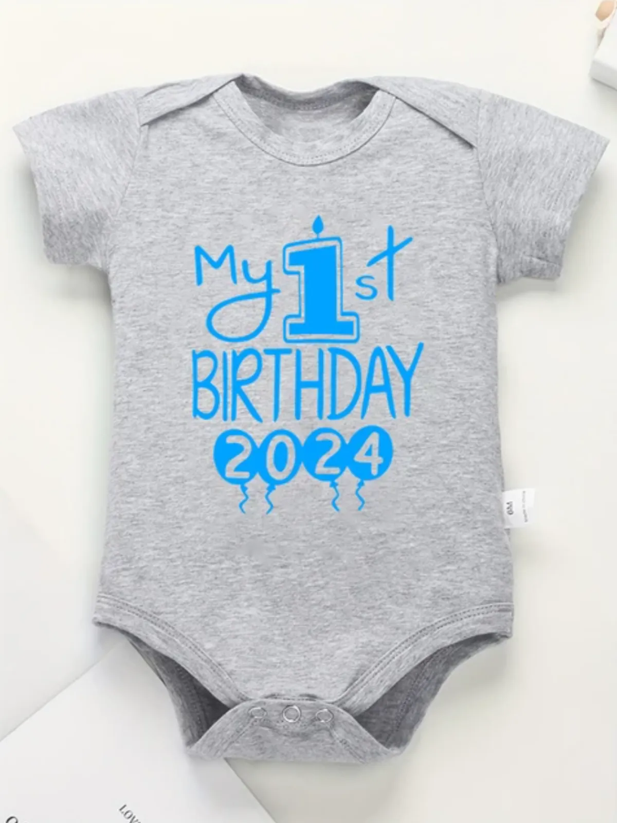 My 1st Birthday Baby Onesie - Adorable Bodysuit for Boys and Girls