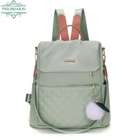 Ollie Fur Decoration Backpack