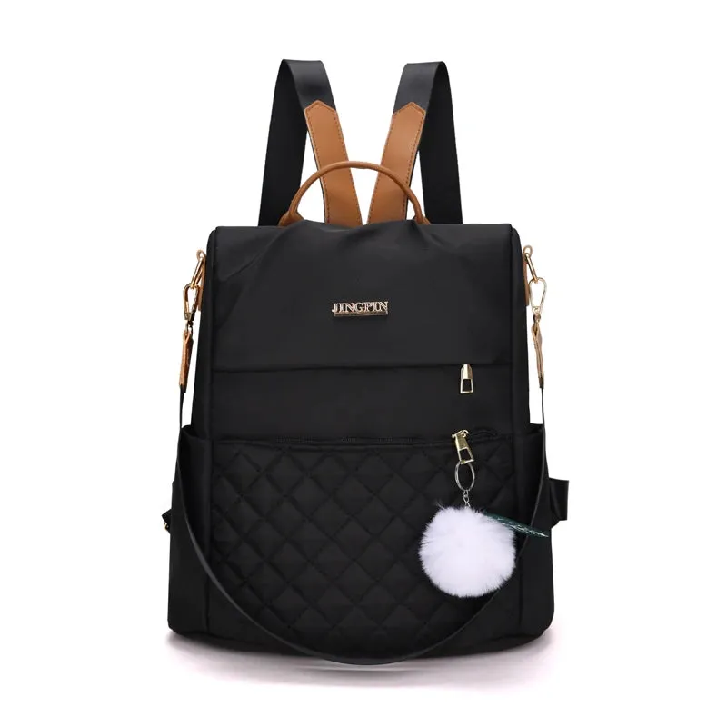 Ollie Fur Decoration Backpack