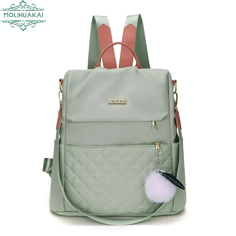 Ollie Fur Decoration Backpack