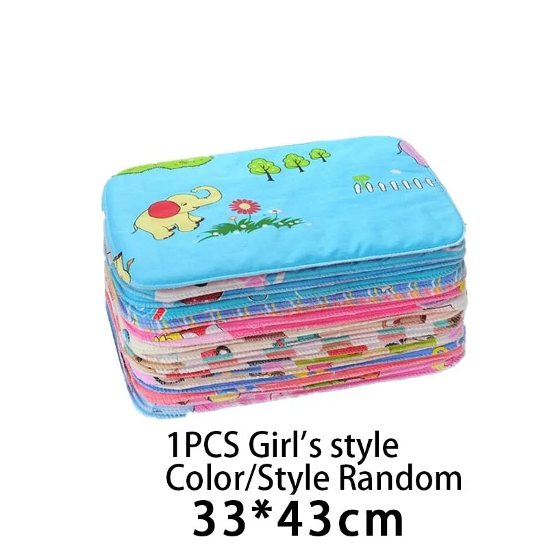 Reusable Baby Changing Mats Cover Baby Diaper Mattress Diaper for Newborn Cotton Waterproof Changing Pats Floor Play Mat