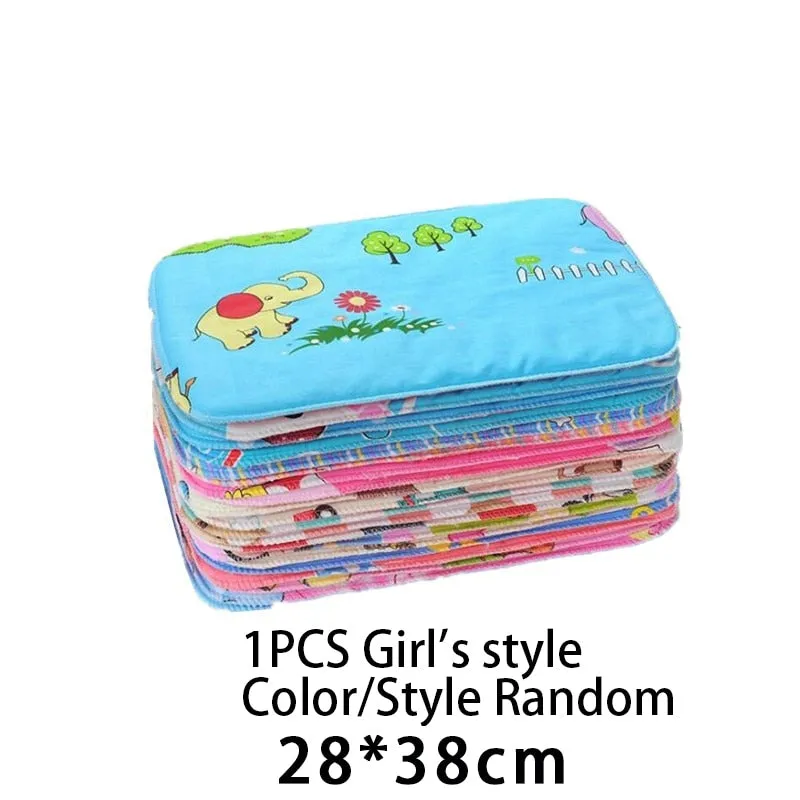 Reusable Baby Changing Mats Cover Baby Diaper Mattress Diaper for Newborn Cotton Waterproof Changing Pats Floor Play Mat