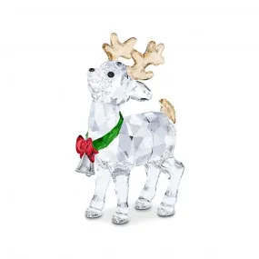 Santa's Reindeer Crystal Ornament 5532575