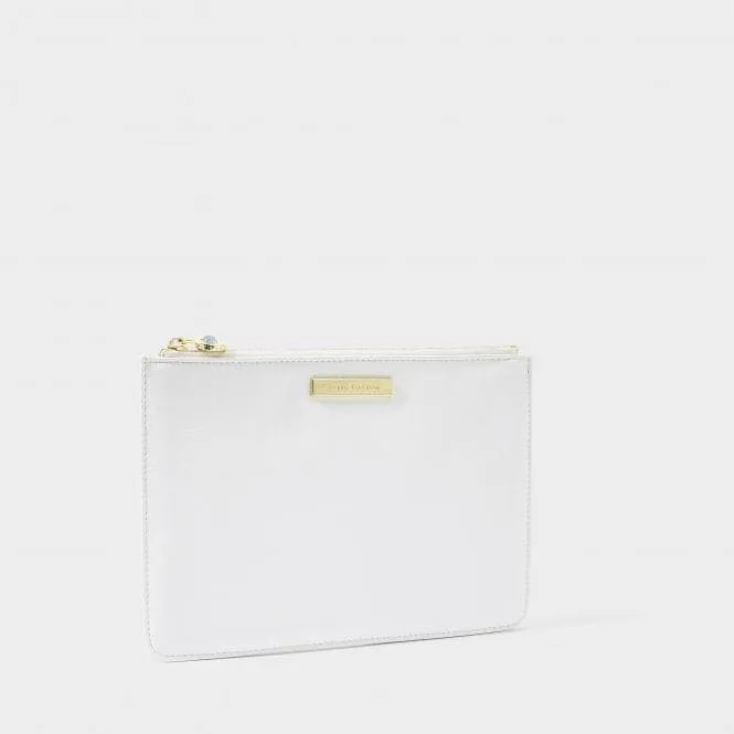Something Blue For When You Say I Do Aqua in White Pouch KLB2013