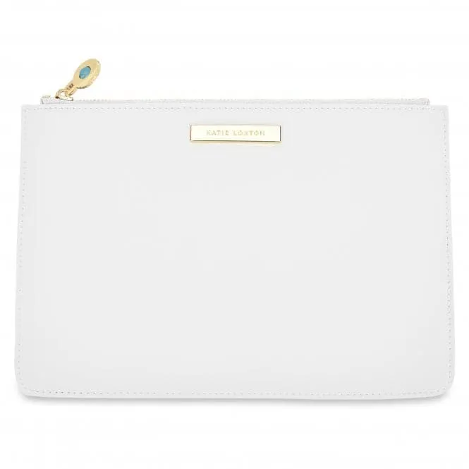 Something Blue For When You Say I Do Aqua in White Pouch KLB2013