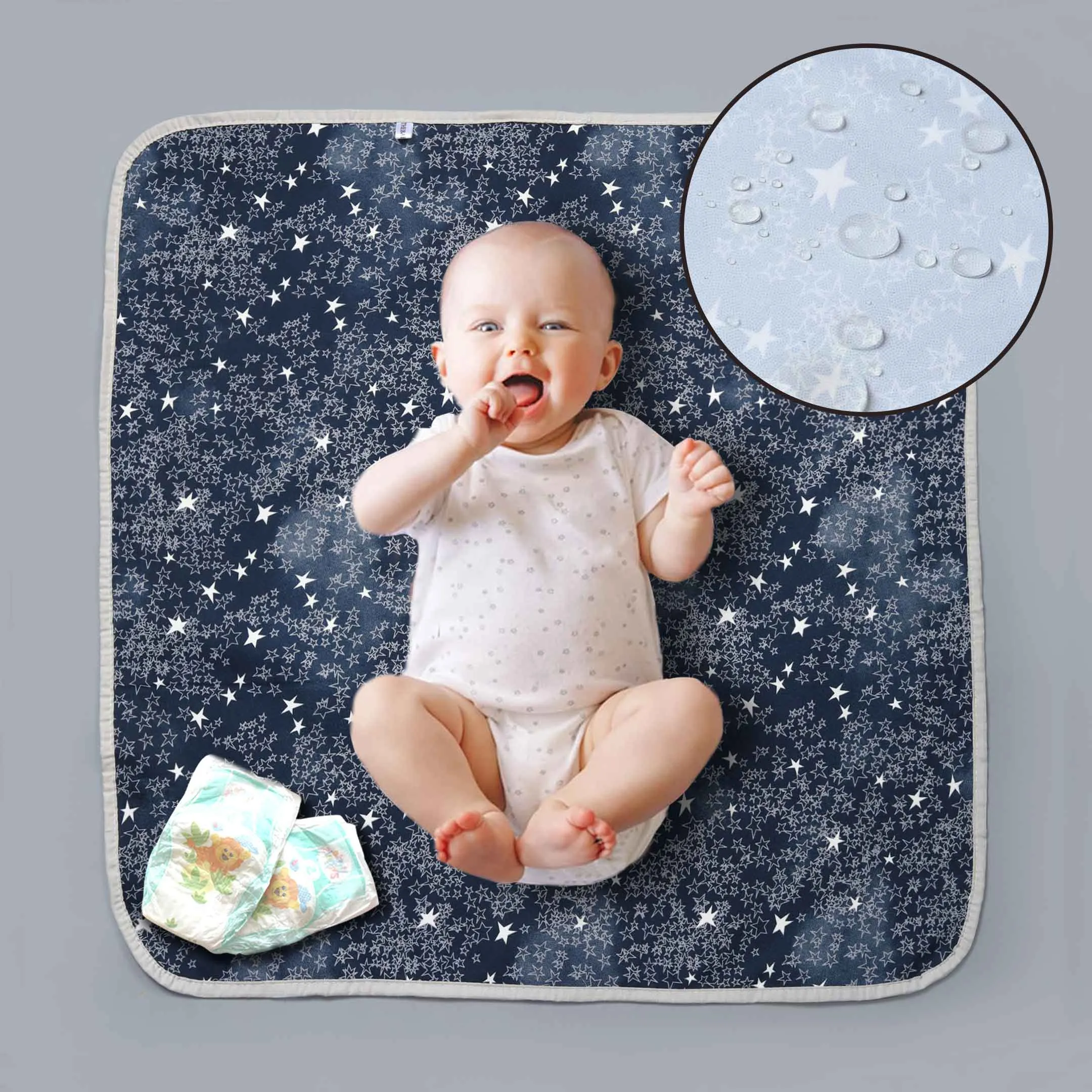 Stargaze Baby Diaper Changing Sheet